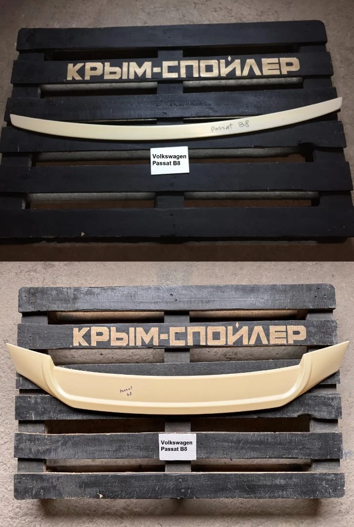 Спойлер Volkswagen Passat b7 b8 wagon golf 5 6 7 - миниатюра 8