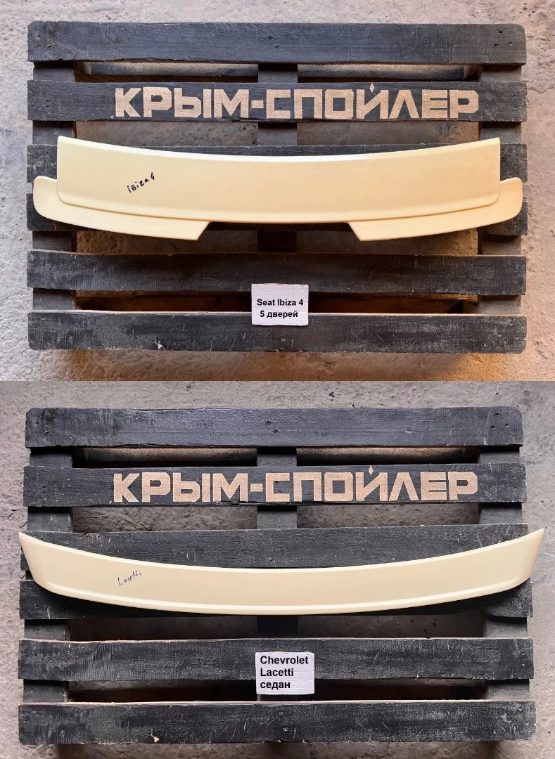 Спойлер Chevrolet Aveo malibu lacetti seat leon - миниатюра 2
