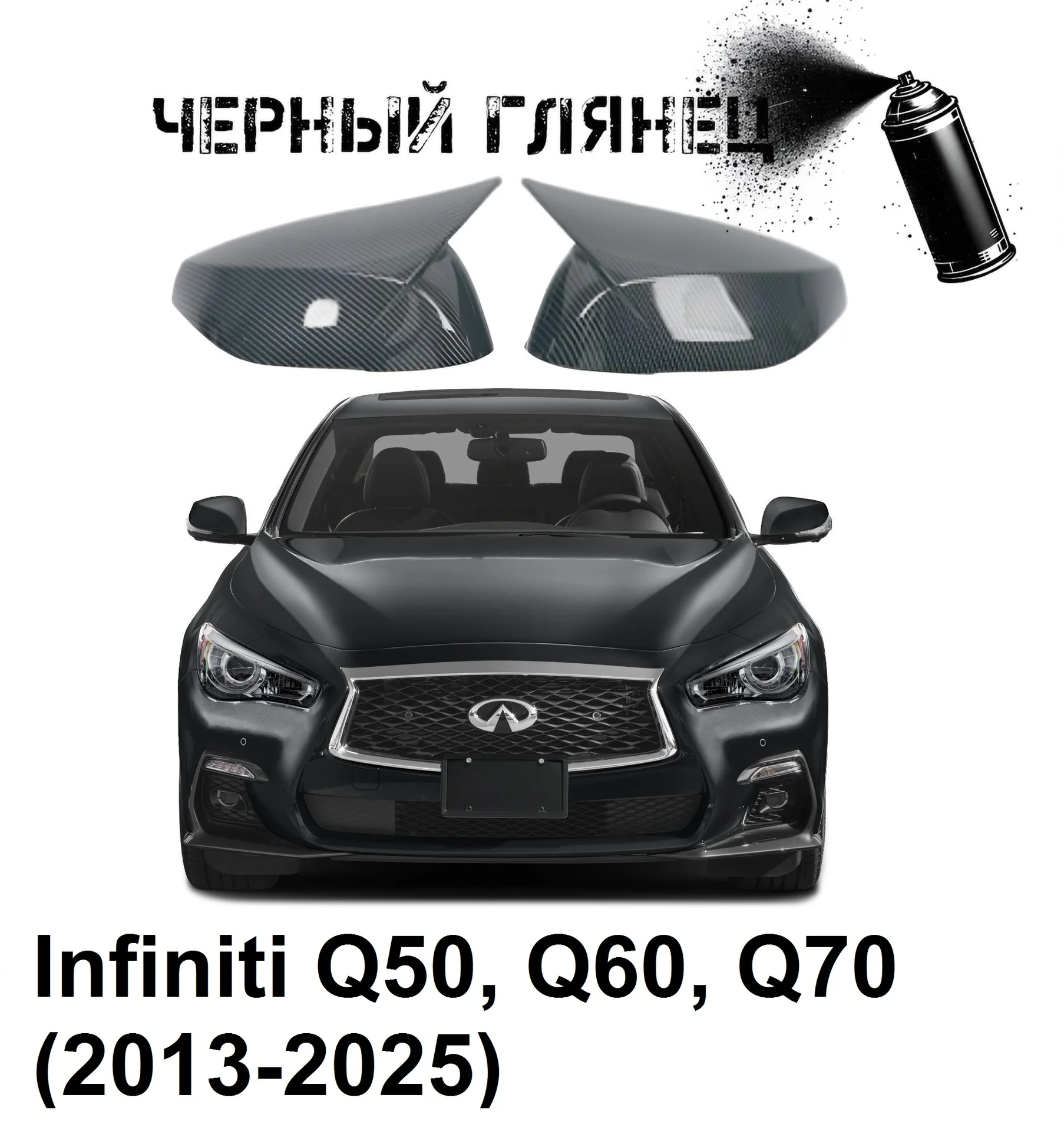 Накладки на зеркала в стиле BMW на KIA - миниатюра 6