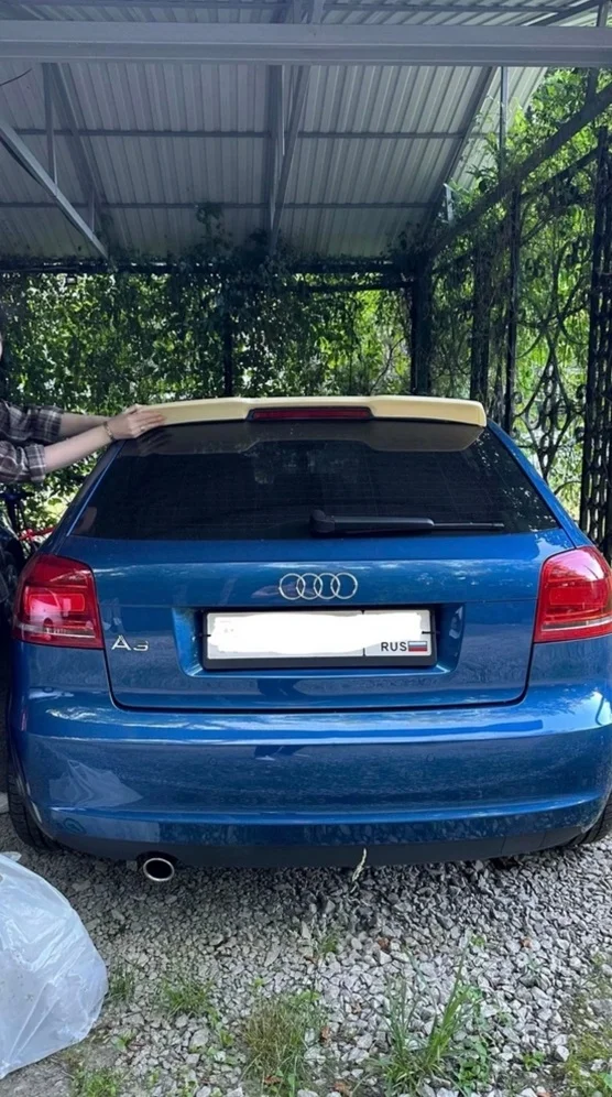 Спойлеры Audi A3 8p ( 3 двери ) стиль RS3 - миниатюра 3