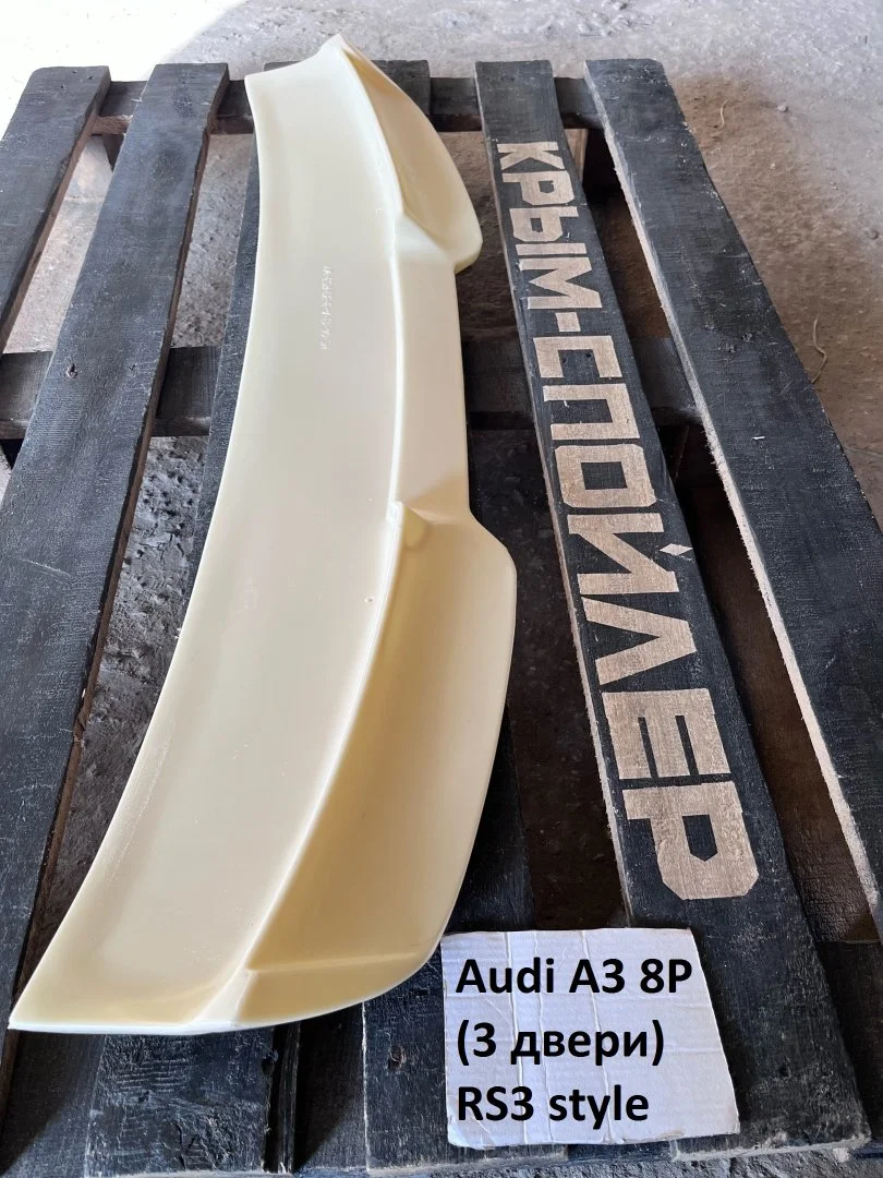 Спойлеры Audi A3 8p ( 3 двери ) стиль RS3 - миниатюра 5