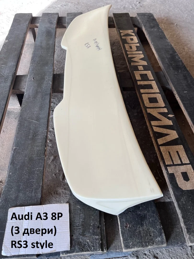 Спойлеры Audi A3 8p ( 3 двери ) стиль RS3 - миниатюра 7