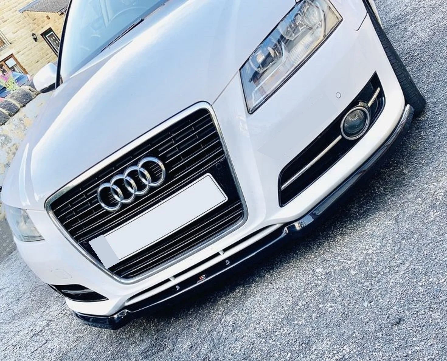 Сплиттер Audi A3 8p рест 2 MAXTON - миниатюра 2