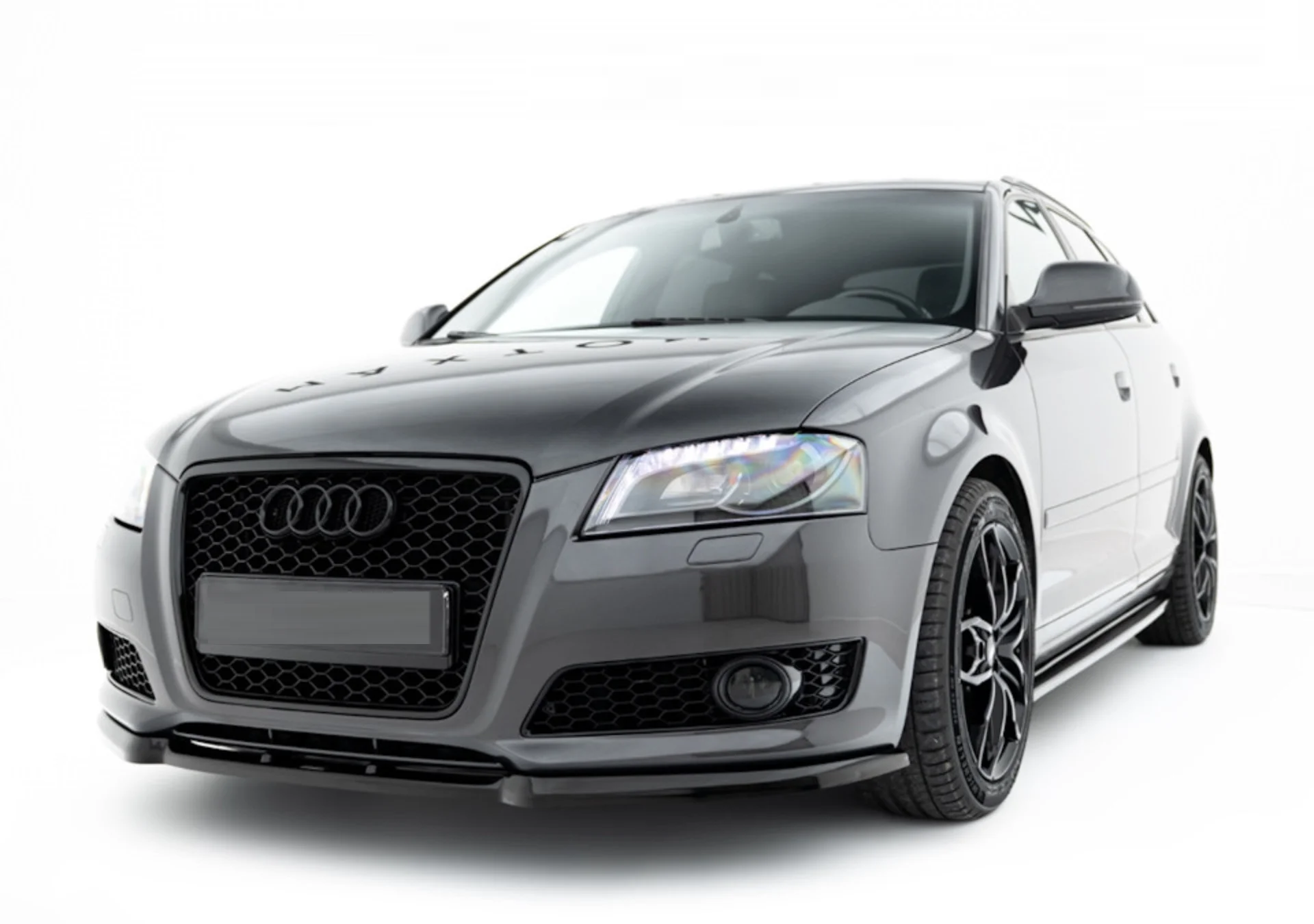 Сплиттер Audi A3 8p рест 2 MAXTON - миниатюра 7