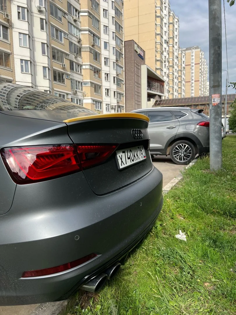 Спойлеры Audi A3 8V седан стиль S3 - миниатюра 6