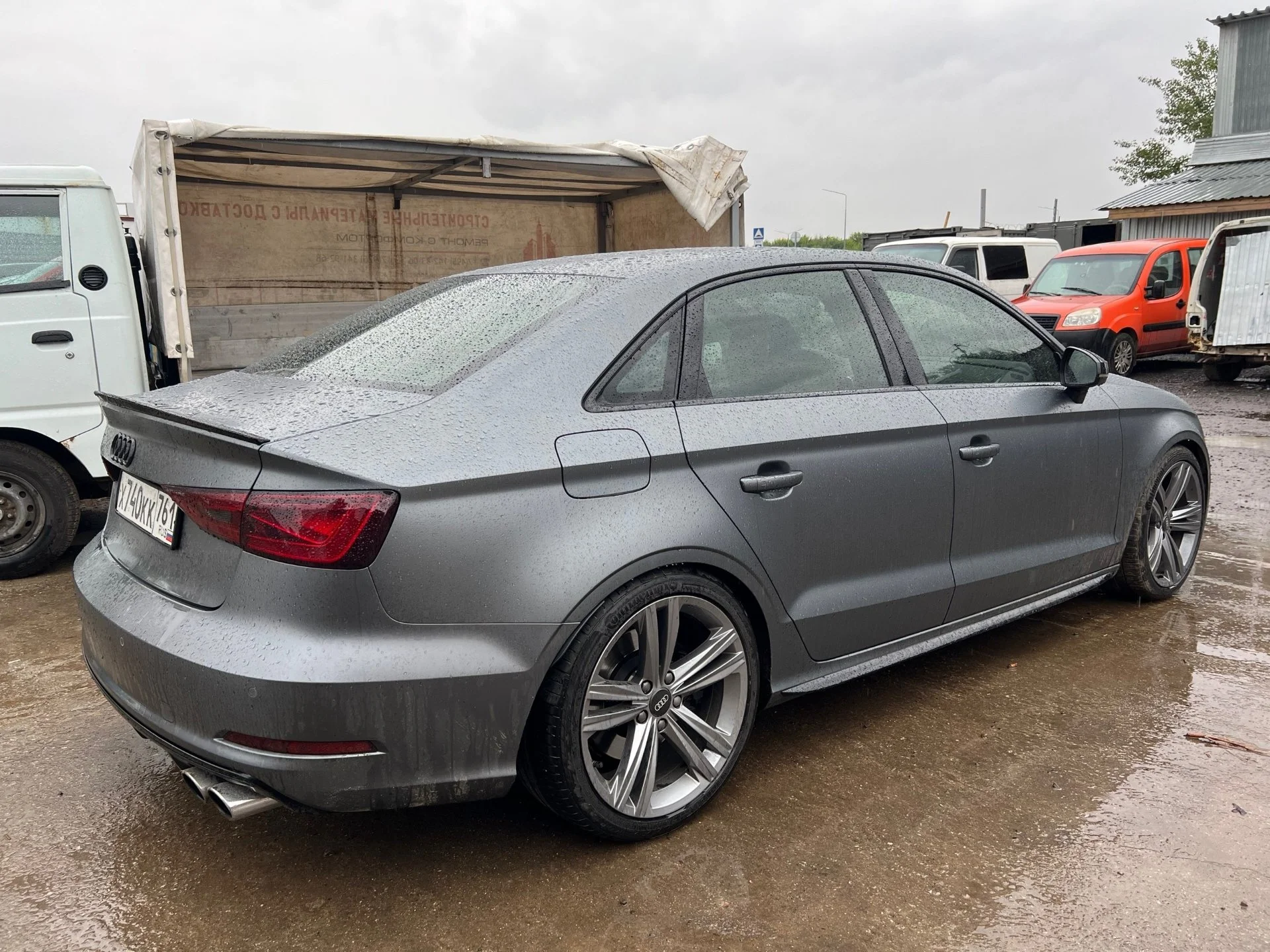 Спойлеры Audi A3 8V седан стиль S3 - миниатюра 8