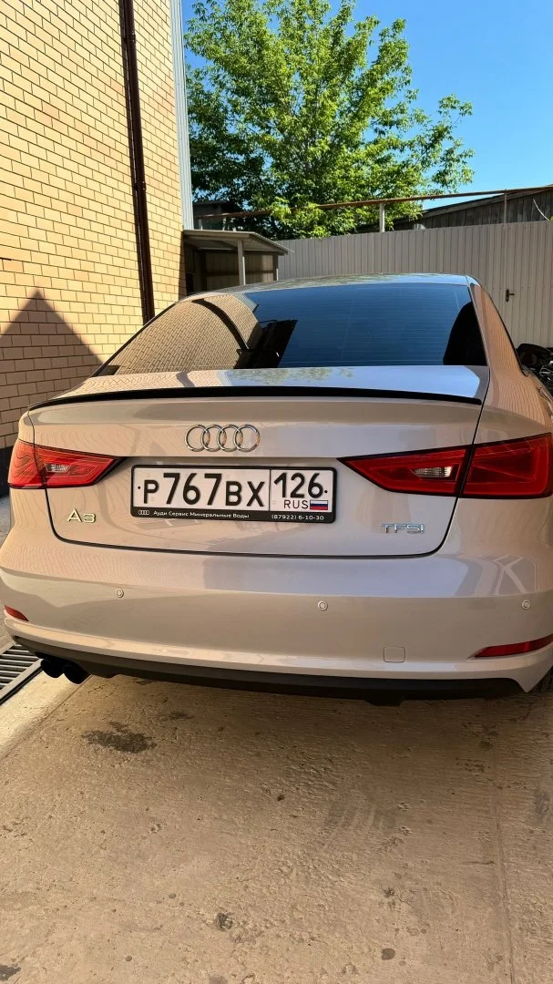 Спойлеры Audi A3 8V седан стиль S3 - миниатюра 10