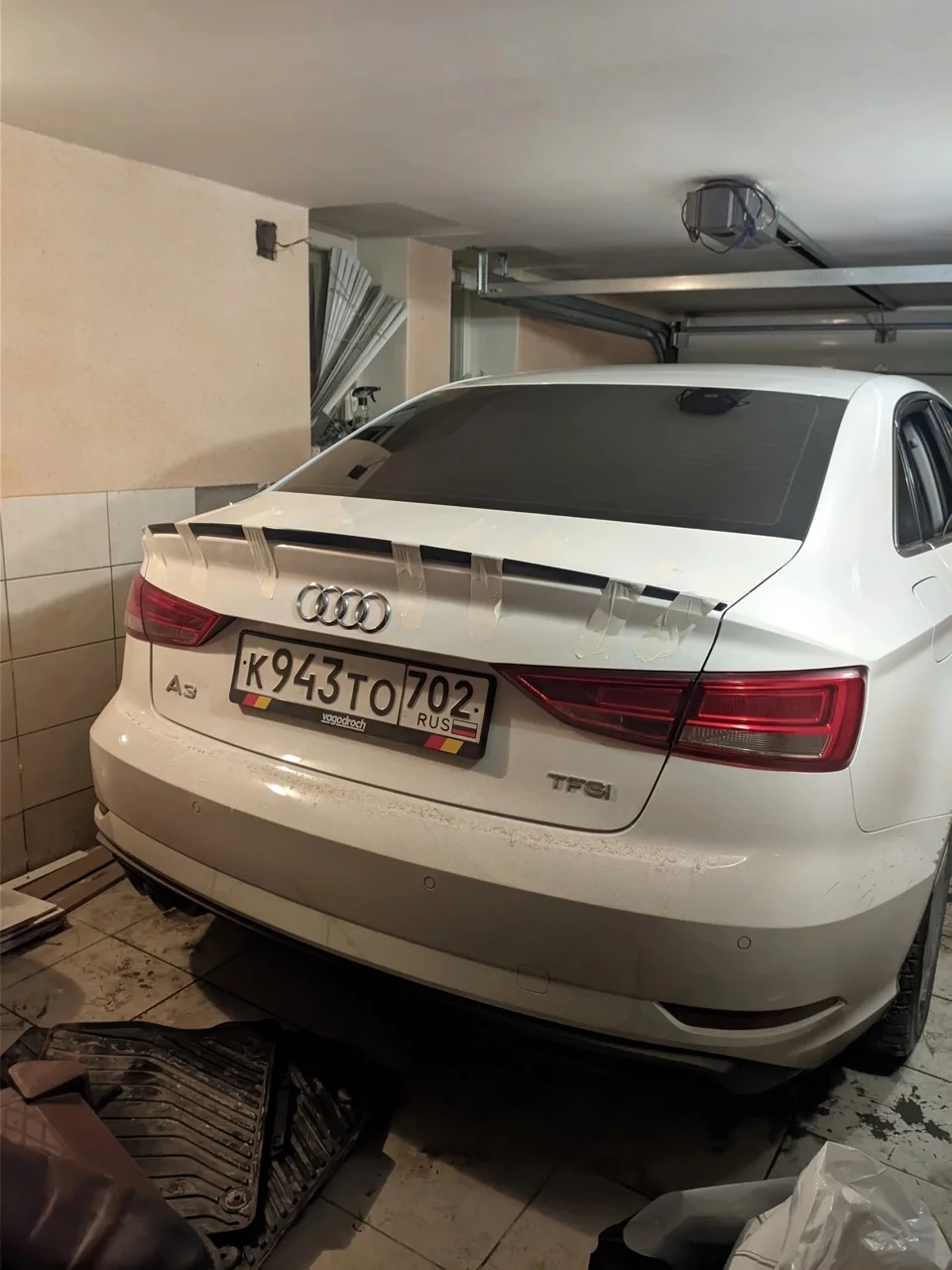 Спойлеры Audi A3 8V седан стиль S3 - миниатюра 13