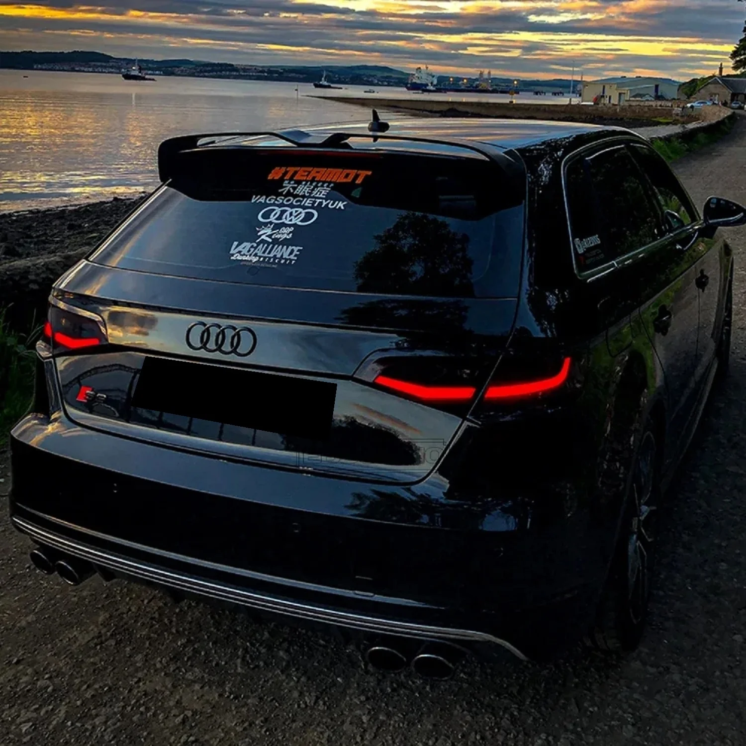 Спойлеры Audi A3 8v хэтчбек Oettinger - миниатюра 7