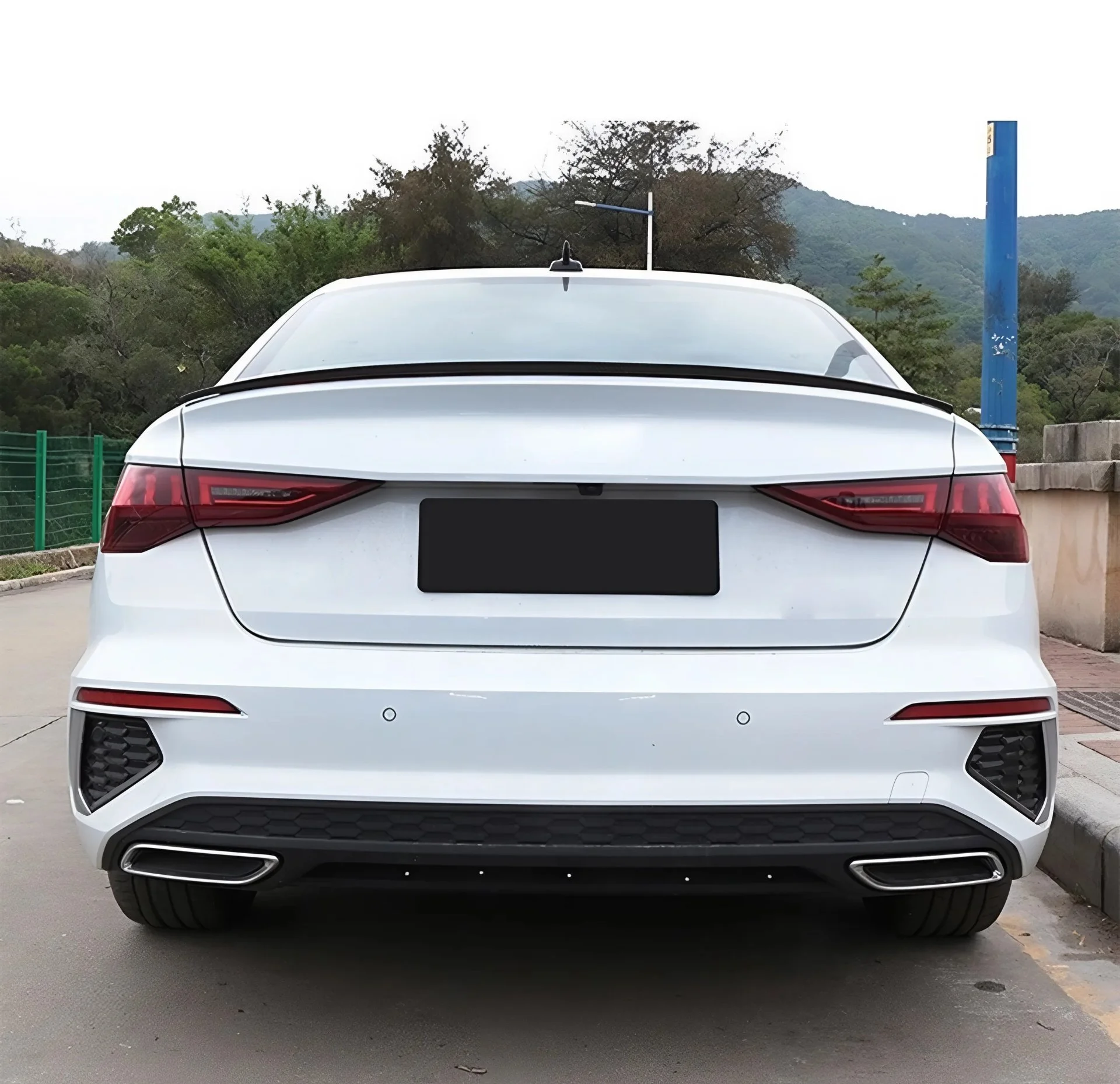 Спойлеры Audi A3 8y седан стиль S3 - миниатюра 2