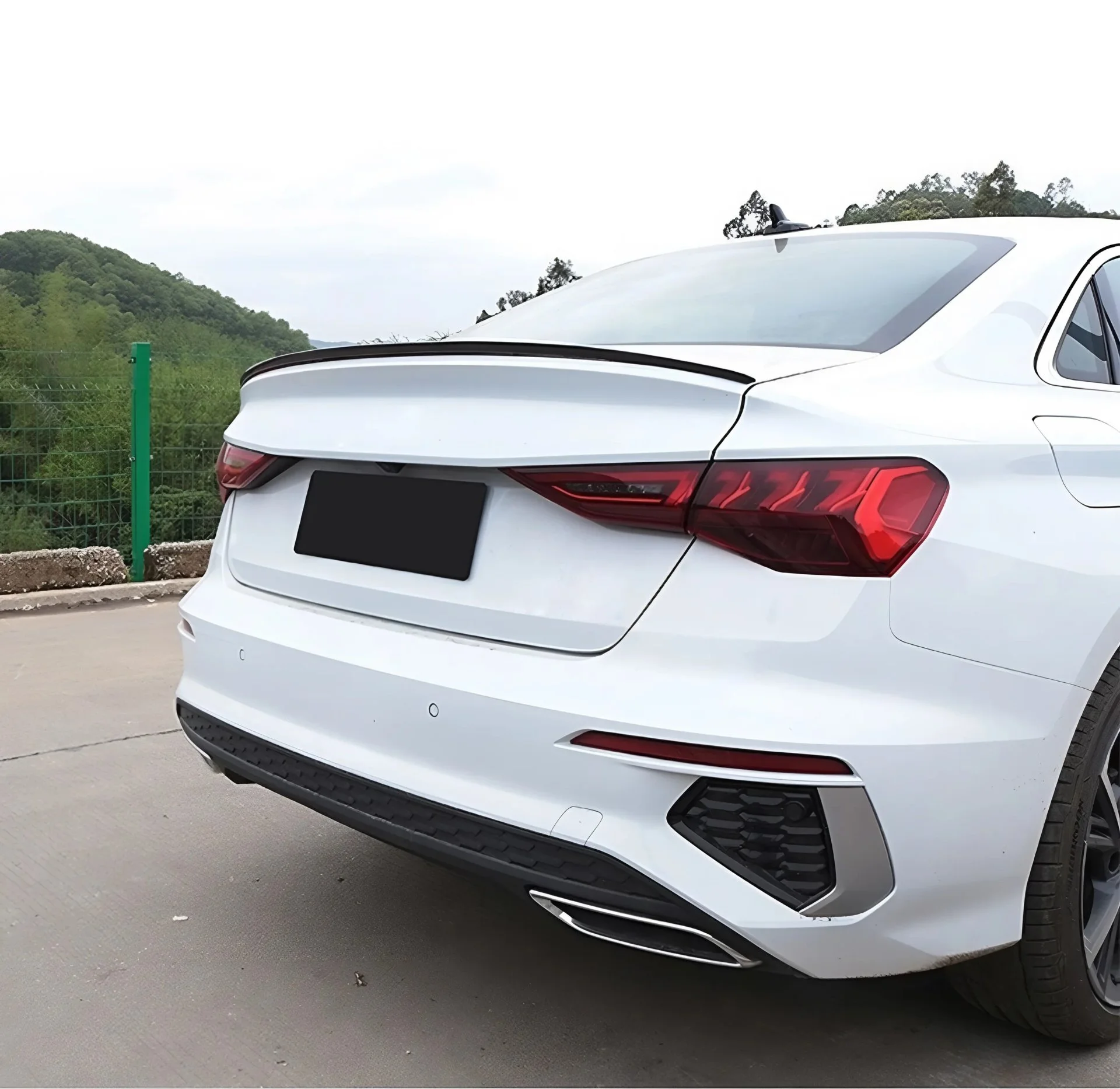 Спойлеры Audi A3 8y седан стиль S3 - миниатюра 4