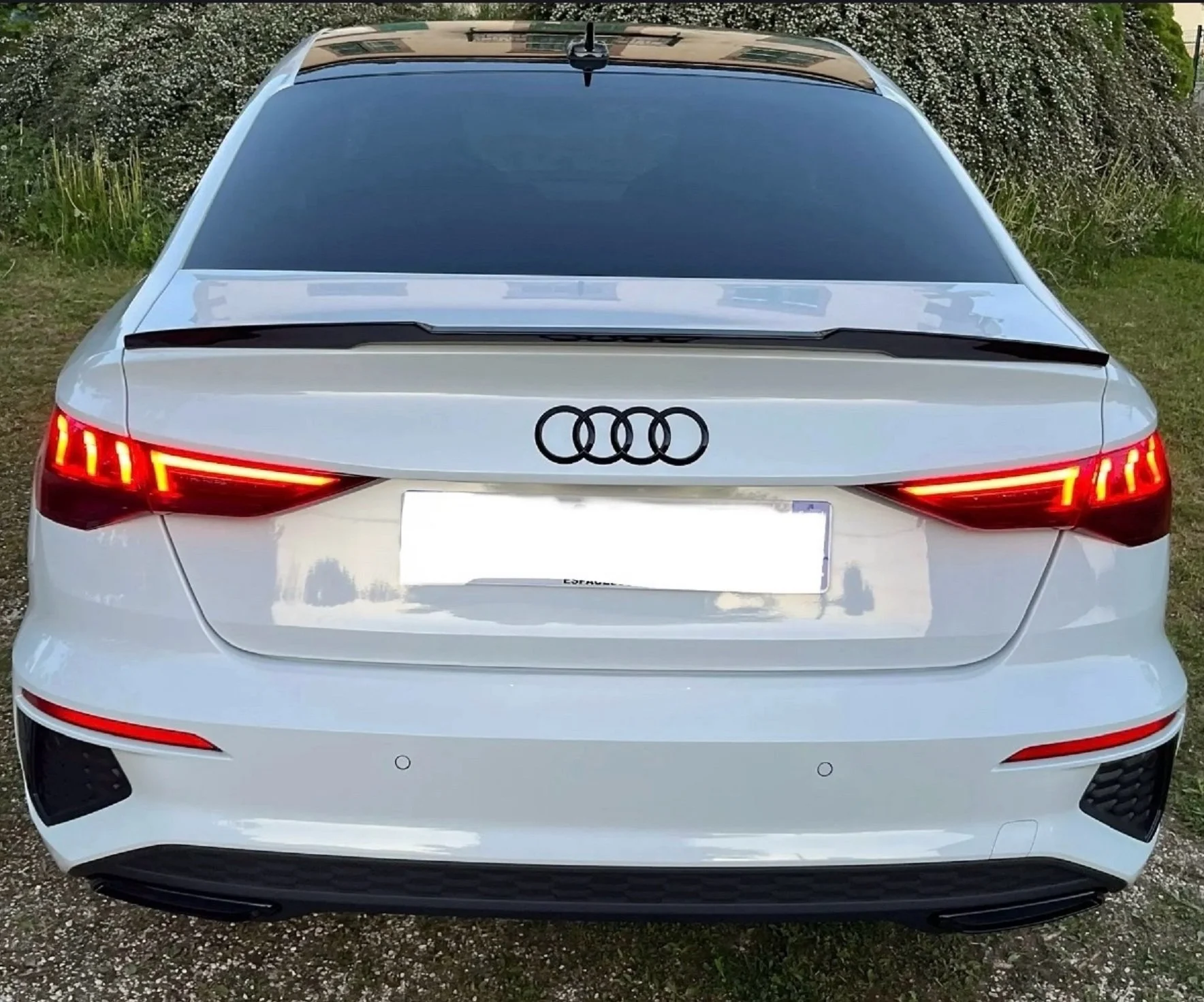 Сопойлеры Audi A3 8Y седан стиль M4 - миниатюра 6
