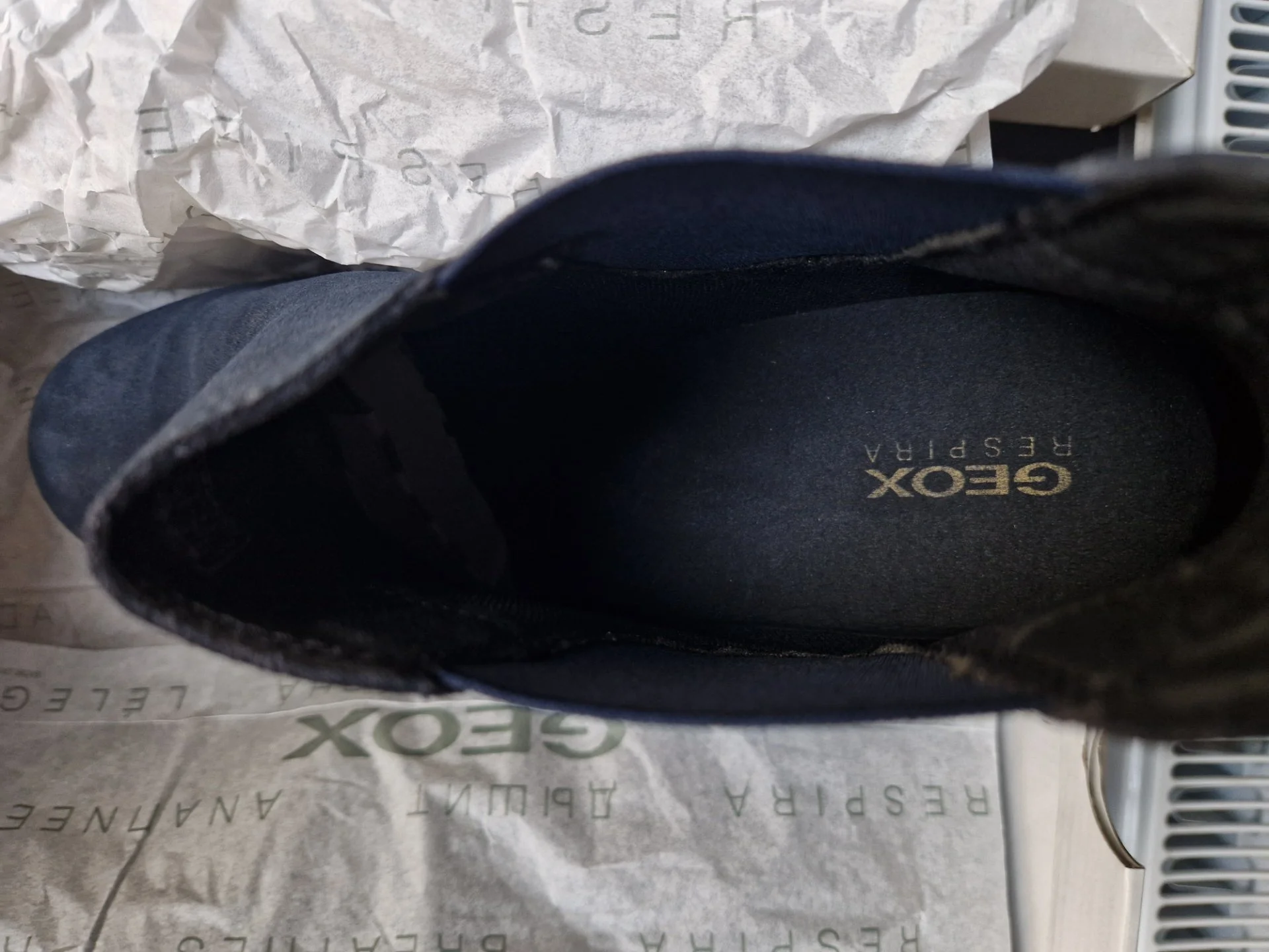 GEOX Ottavio Suede Сhelsea ботинки + стельки - миниатюра 6
