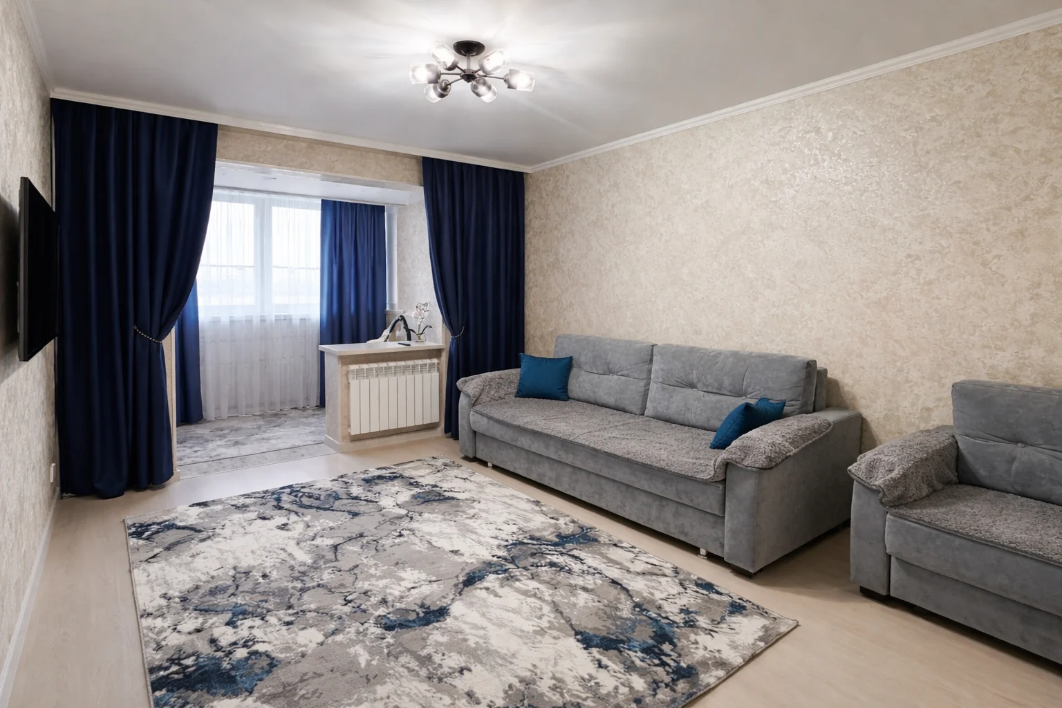 2-комнатная квартира, 50 м², посуточно от 3 суток - миниатюра 7