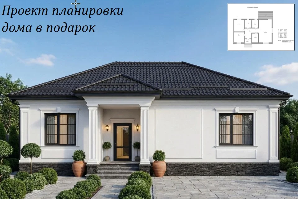 Продается жилой дом 100 м² на участке 14 сот. - изображение 1
