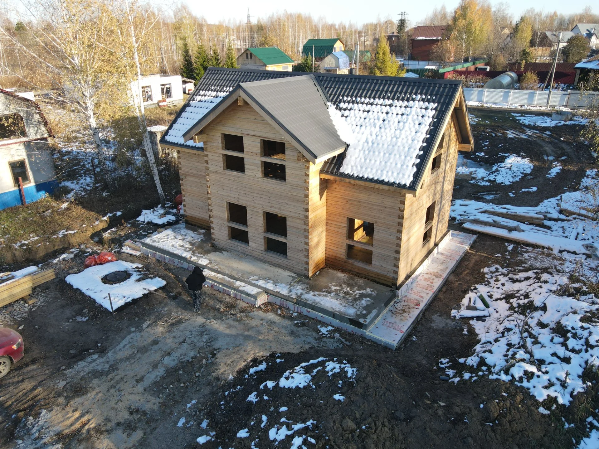Построим дом из бруса 150м2 по проекту +фундамент - миниатюра 4