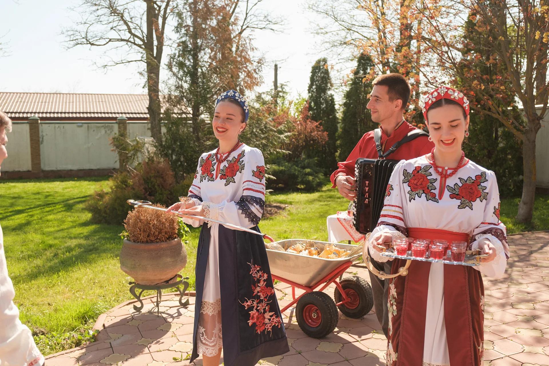 Казачий ансамбль, хор, артисты на праздник - миниатюра 12