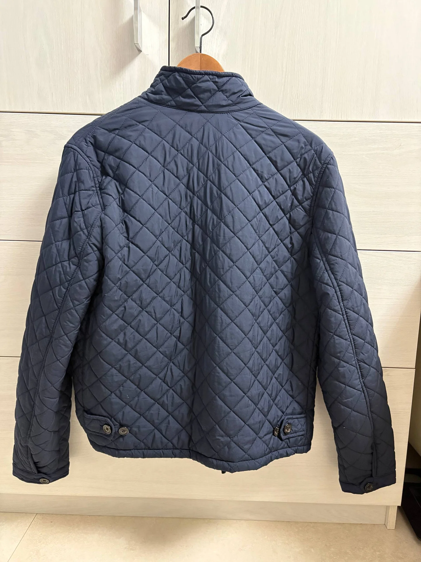 Куртка Polo Ralph Lauren (оригинал), стёганая, тёмно-синяя, размер S - миниатюра 3