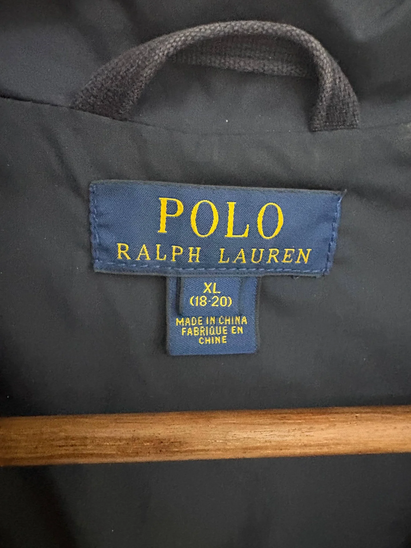 Куртка Polo Ralph Lauren (оригинал), стёганая, тёмно-синяя, размер S - миниатюра 5