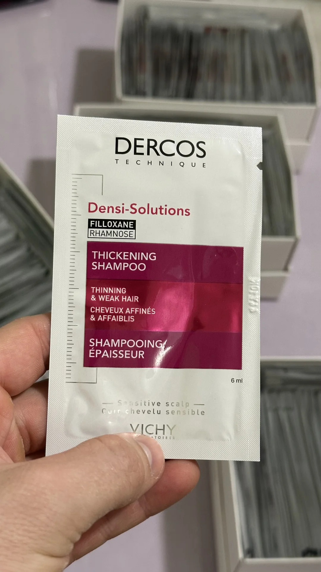 Шампуни Dercos Densi-solutions за 10 шт - миниатюра 2