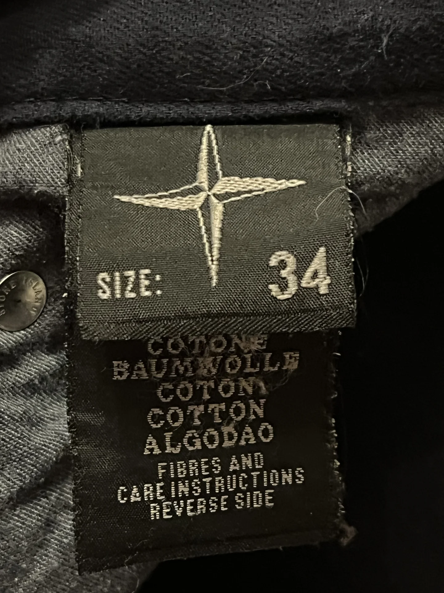 Vintage Stone Island Denims Jeans - миниатюра 8