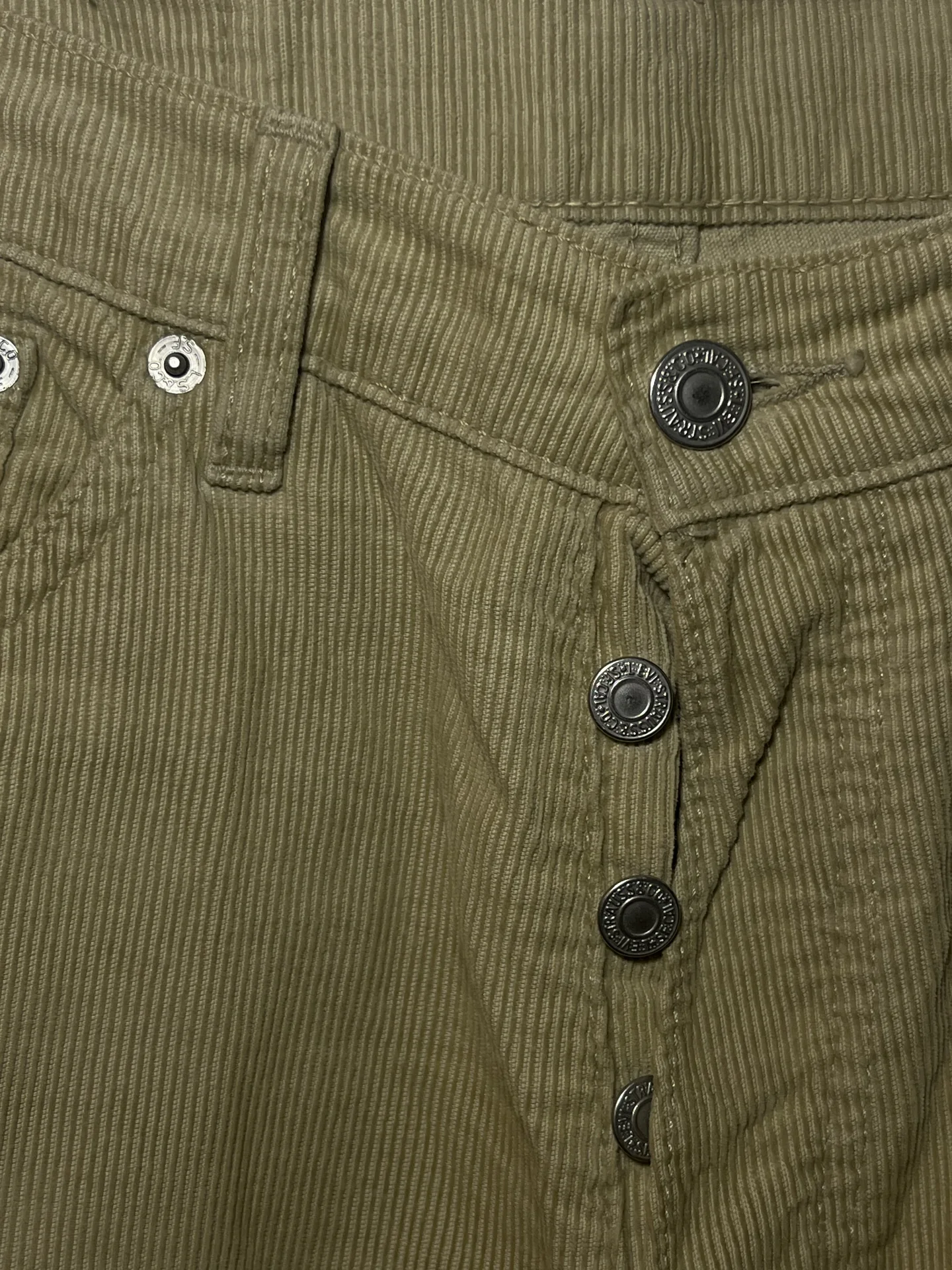Vintage Levi’s 510 Velvet Pants - миниатюра 3