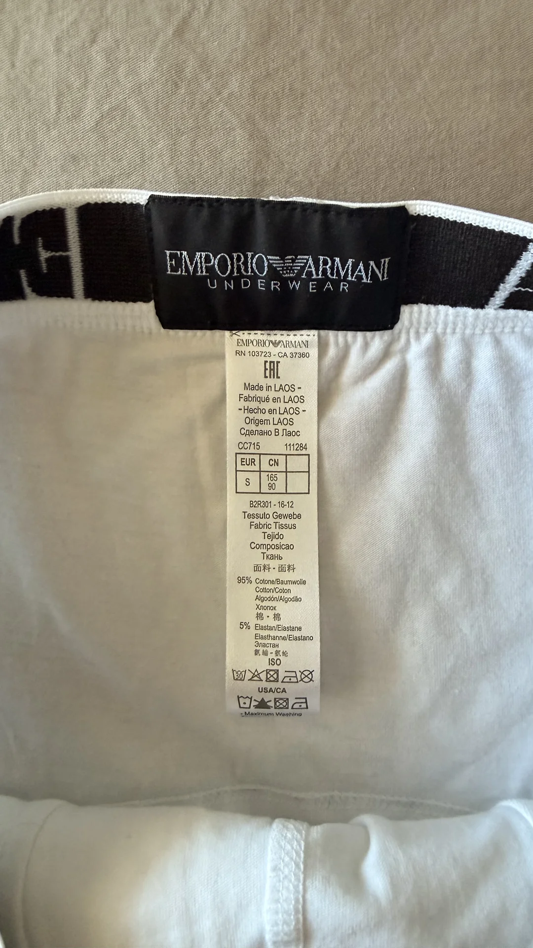 Трусы мужские Armani - миниатюра 4
