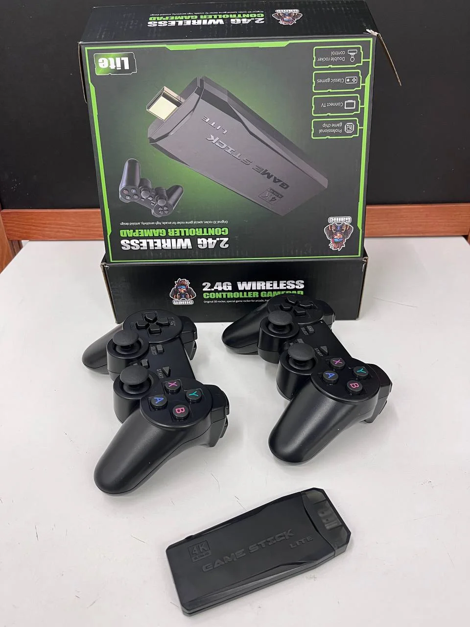 Игровая приставка Game stick, денди, PS1, Sega - миниатюра 4