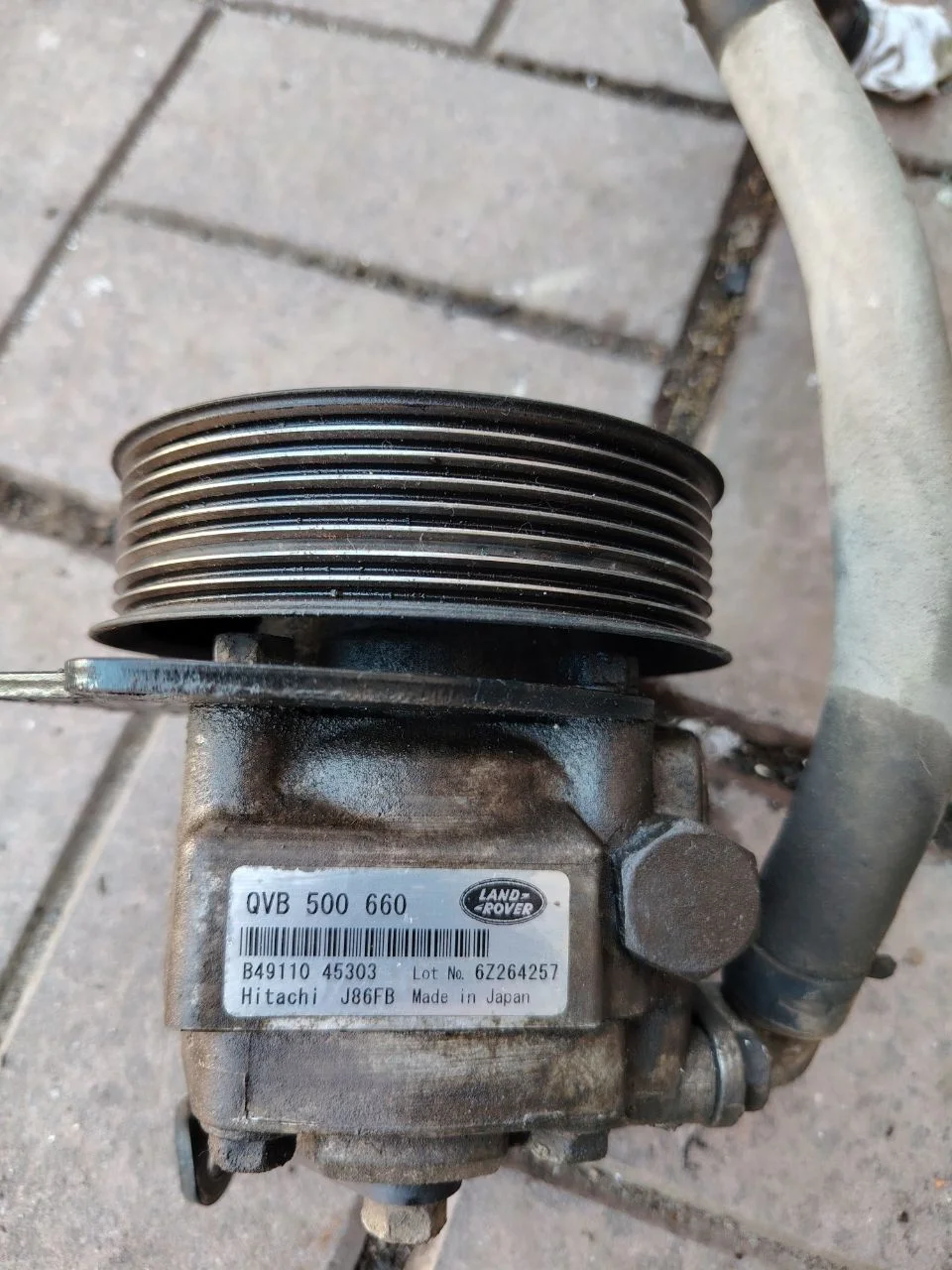 Насос ГУР QVB500660 land rover discovery 3 - миниатюра 2