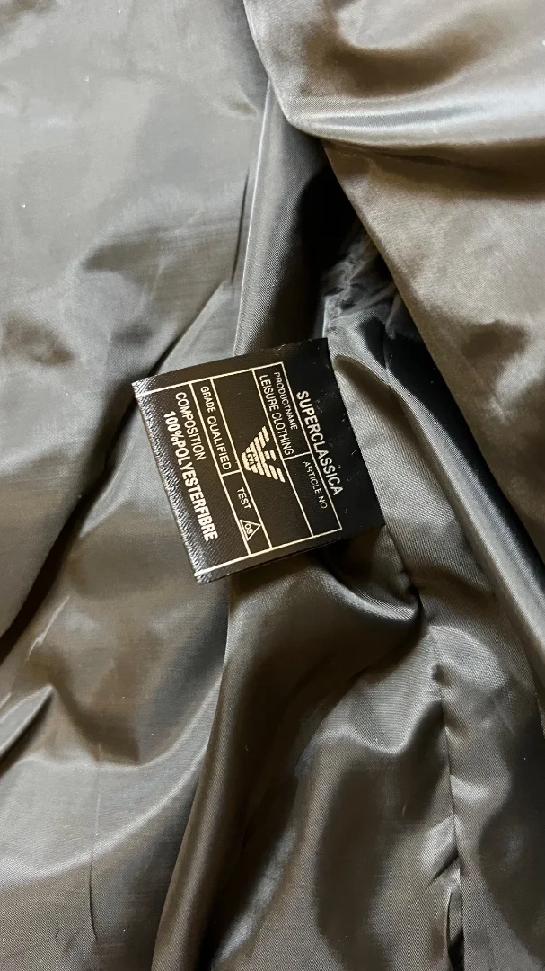 Кожаный бомбер Armani Exchange - миниатюра 7