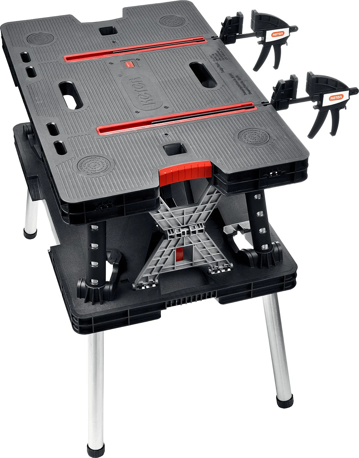 KETER FOLDING 850х550х755 мм, складной столярный верстак (38730) - миниатюра 3
