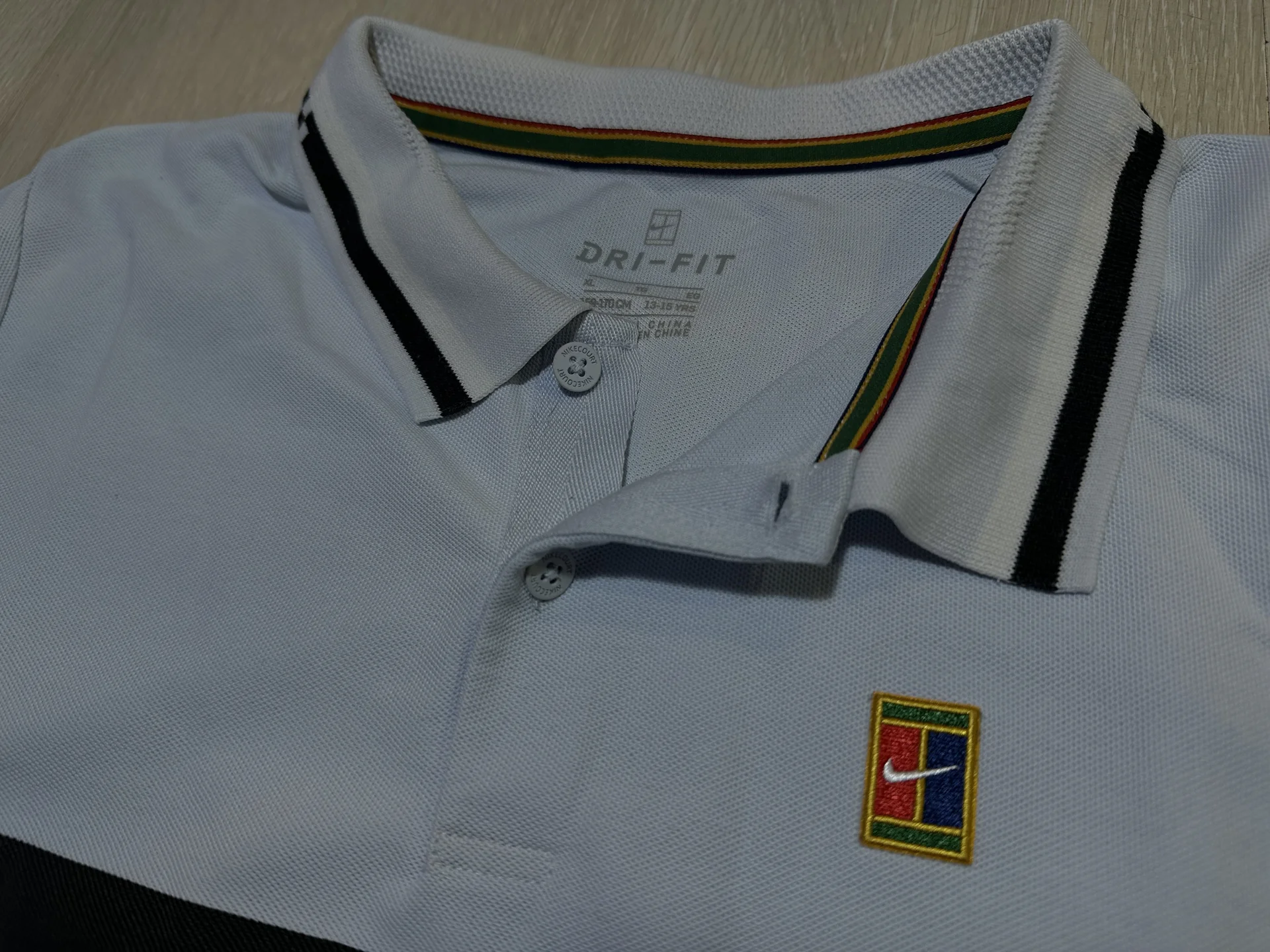 Поло Nike Court Polo Dri-Fit junior детская XL - миниатюра 2