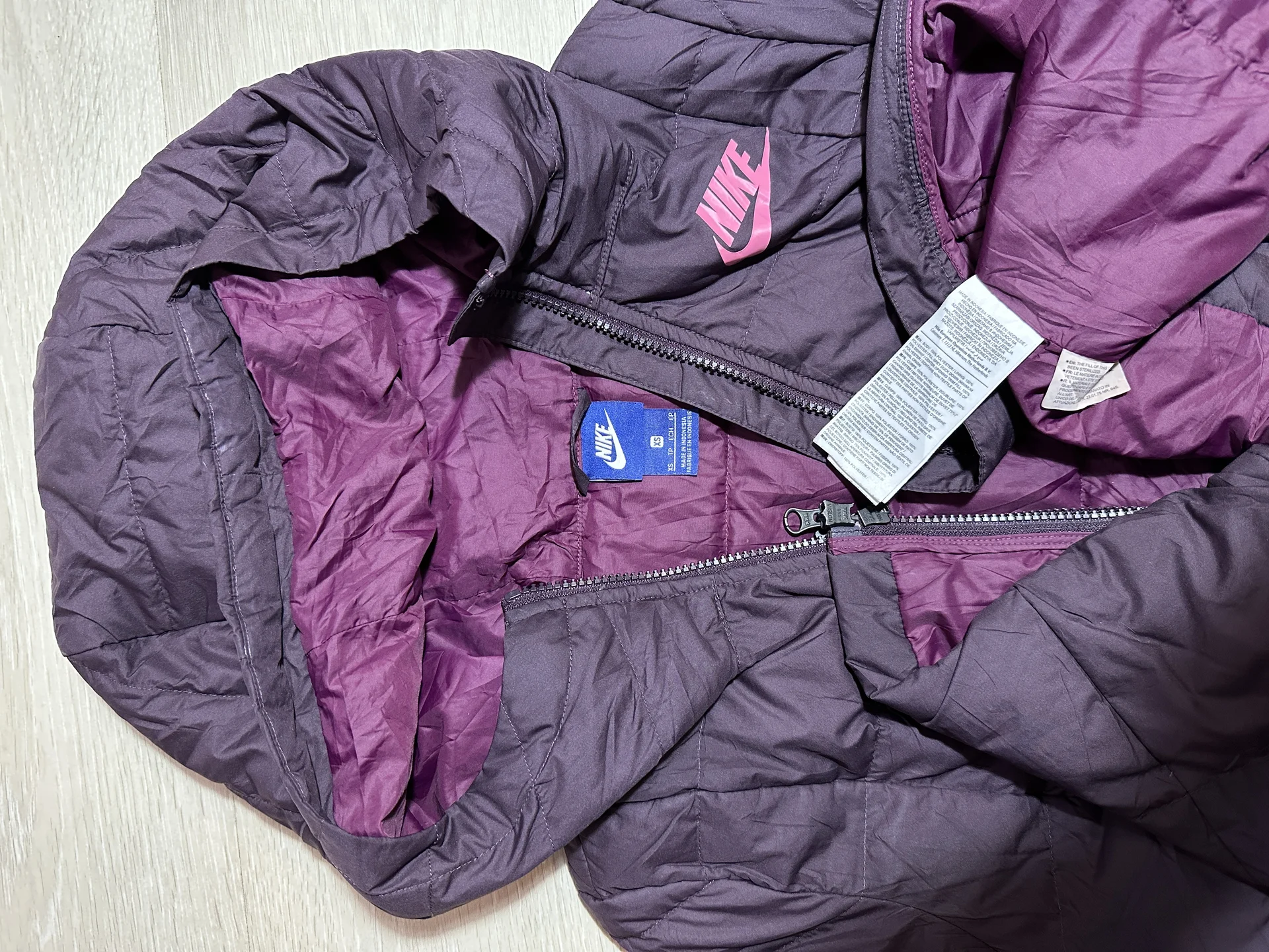 Пуховик парка Nike XS - миниатюра 3