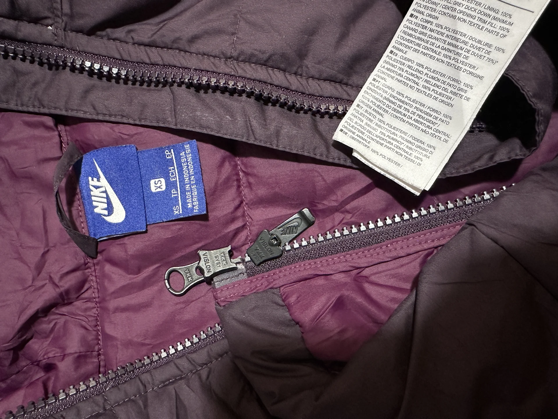 Пуховик парка Nike XS - миниатюра 4