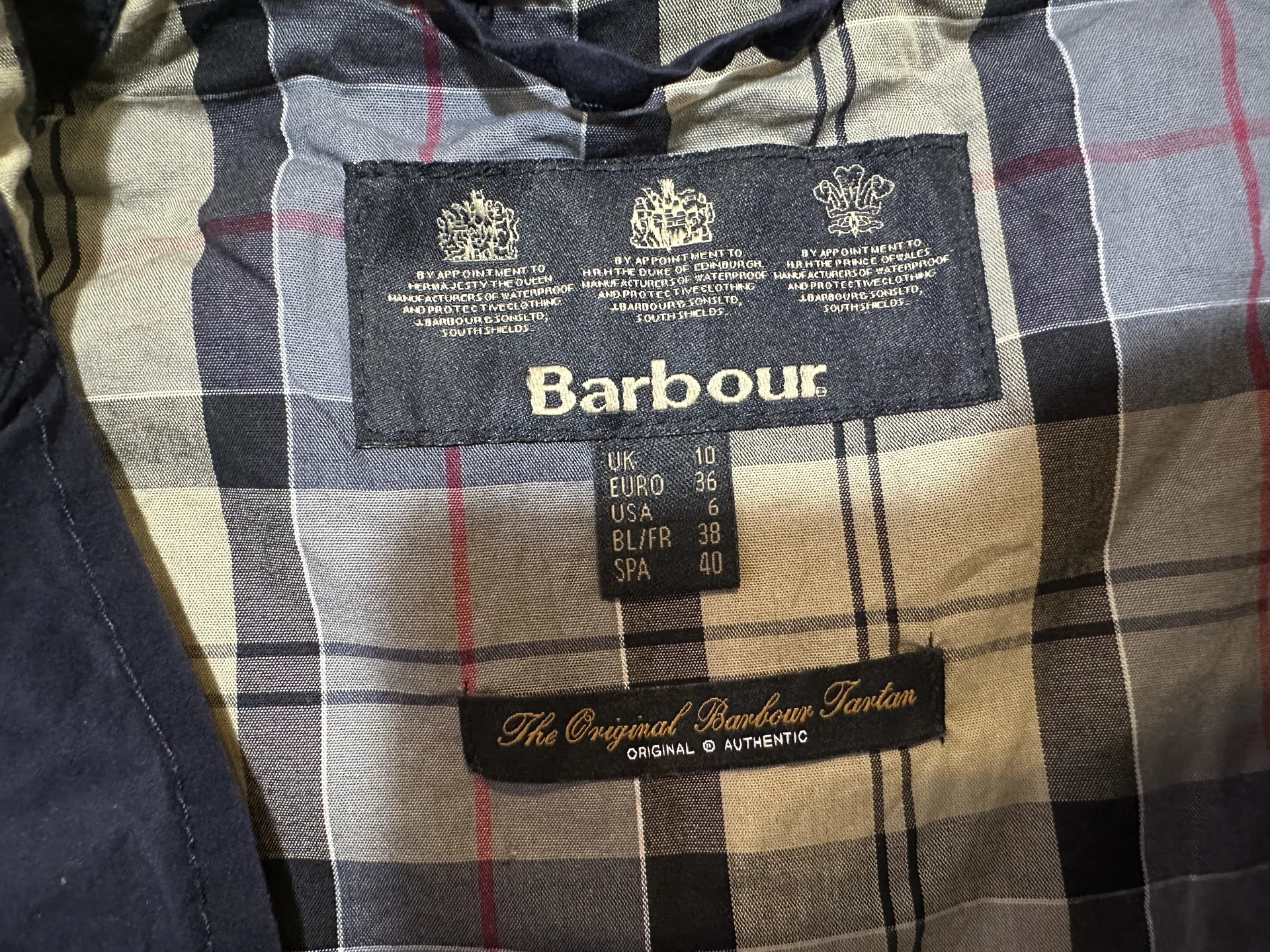 Женский Плащ Barbour Clevedon Showerproof size 10М - миниатюра 9