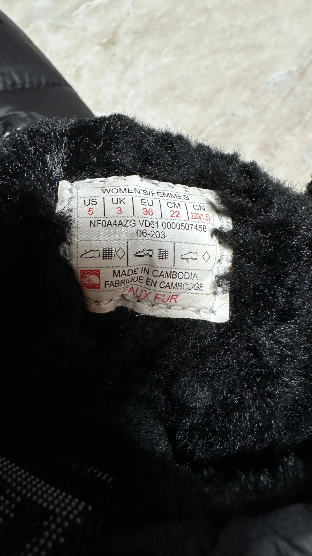 Ботинки The north face36 Женские/Детские - миниатюра 3
