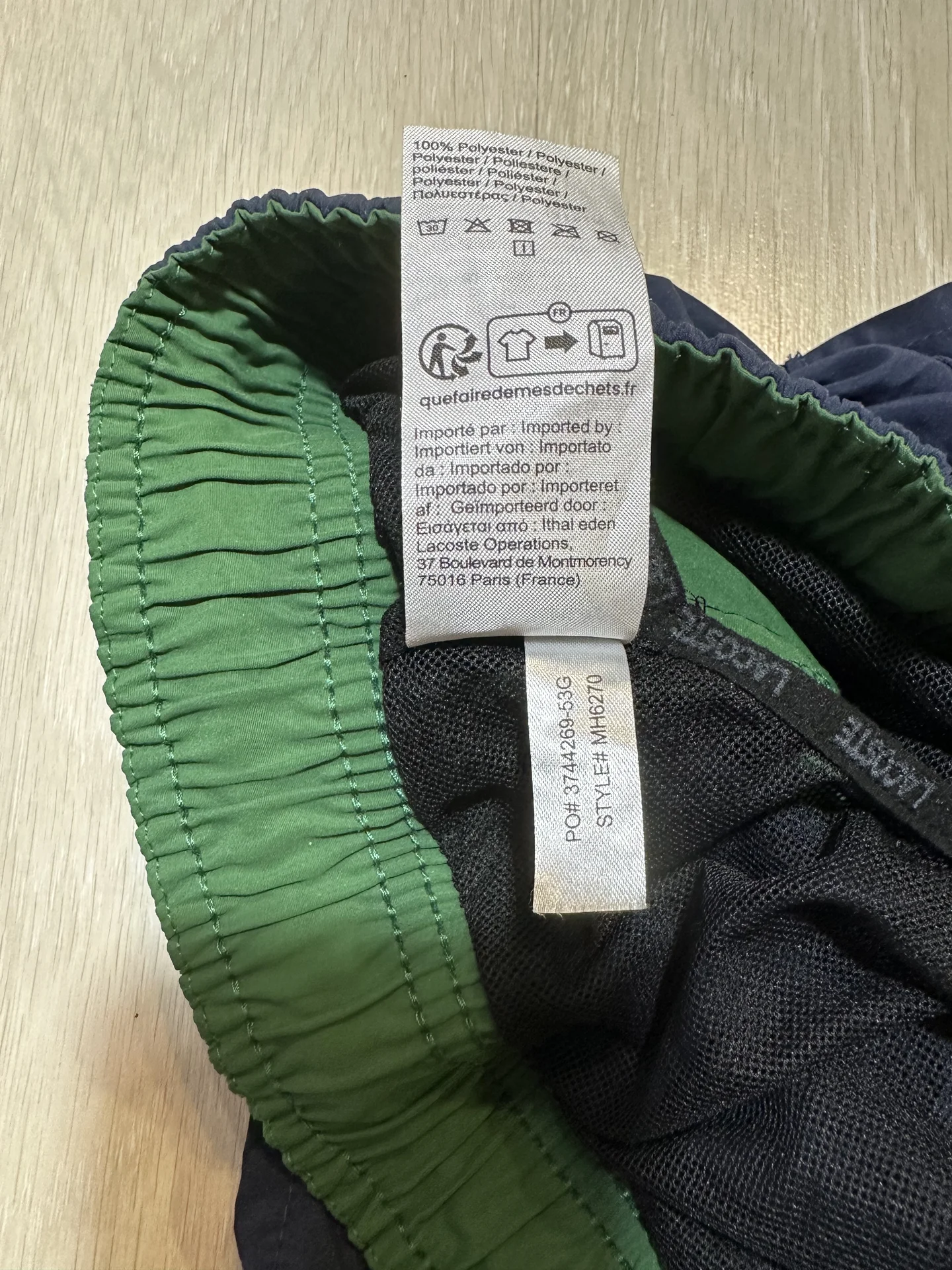 Шорты Lacoste S - миниатюра 4