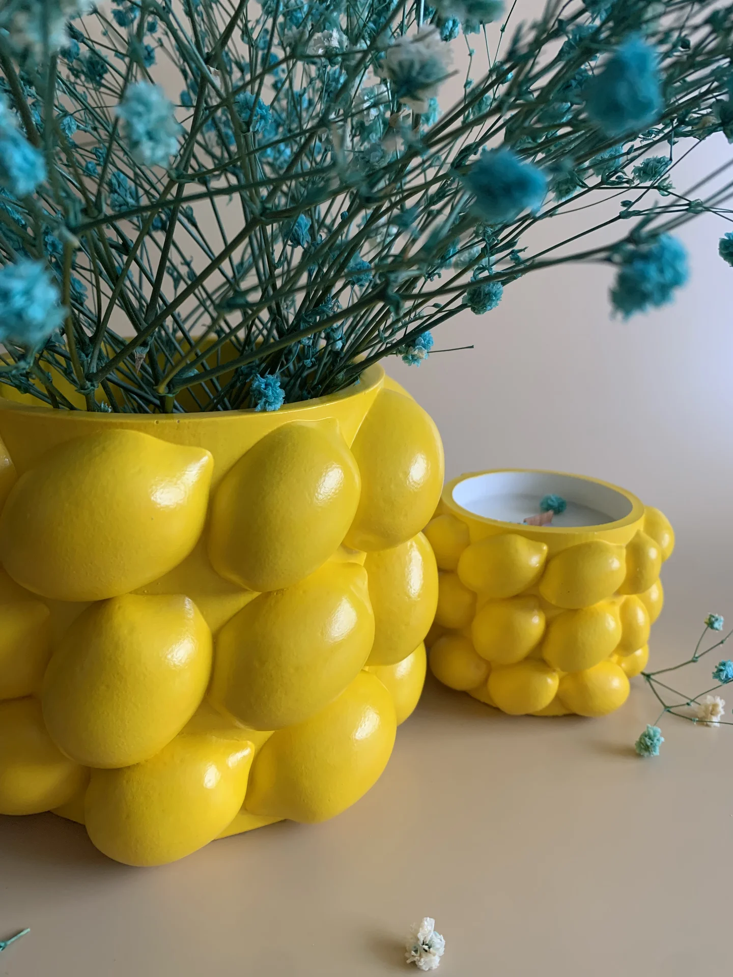 Кашпо с лимонами 15х12см🍋 - миниатюра 3