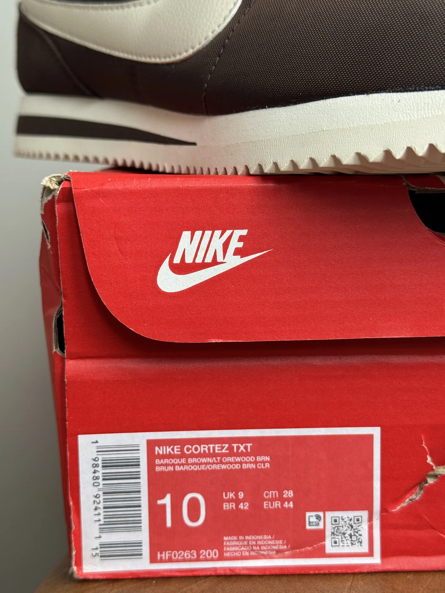 Кроссовки Nike Cortez TXT «Baroque Brown» - миниатюра 5