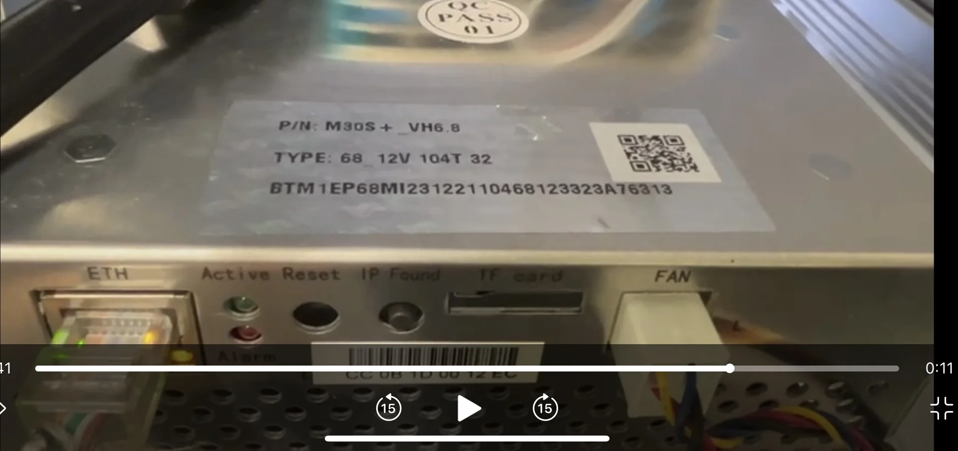Асик майнер Whatsminer m30s+ 104тх - миниатюра 5