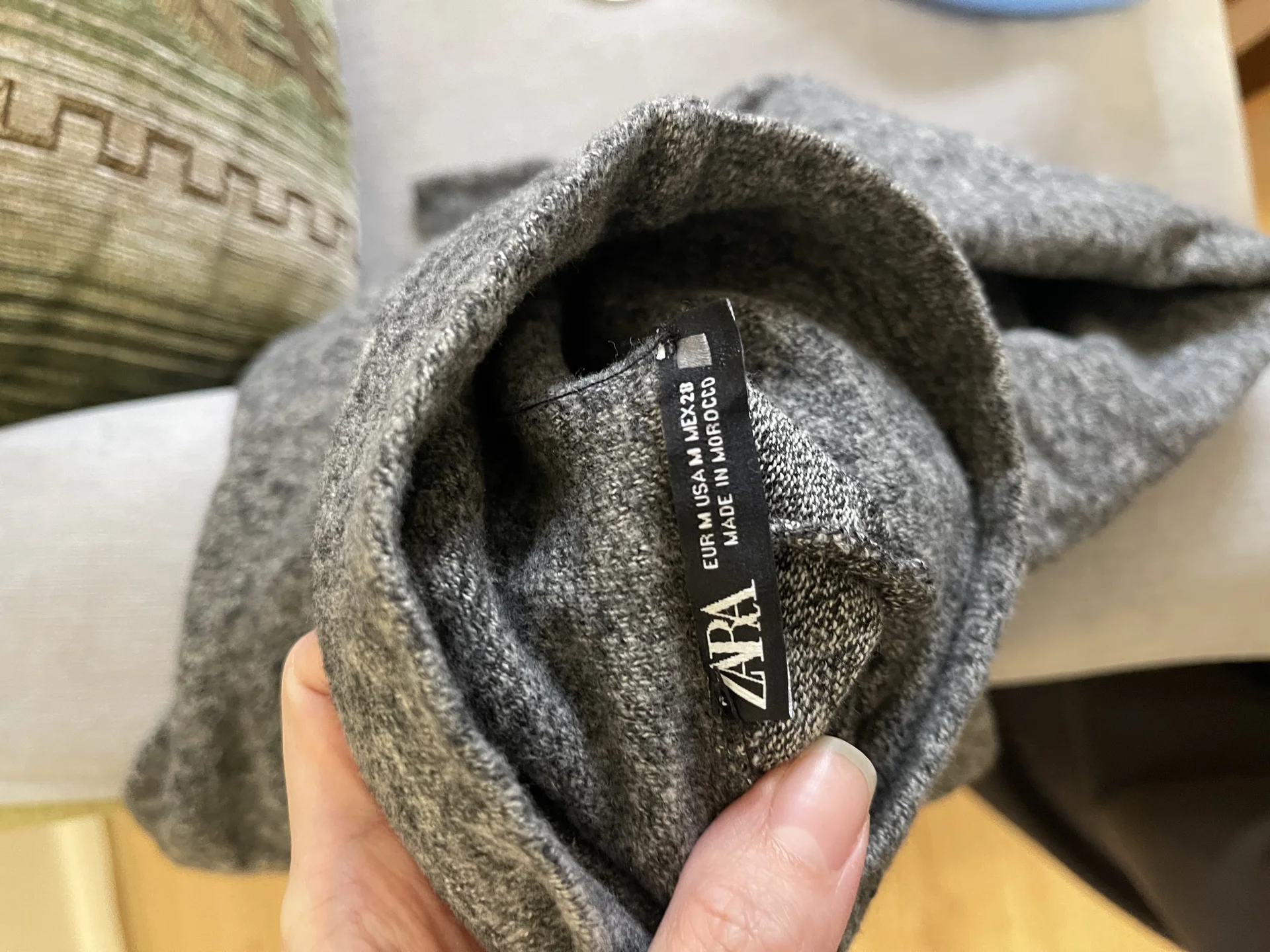 Теплое платье Zara новое - миниатюра 8
