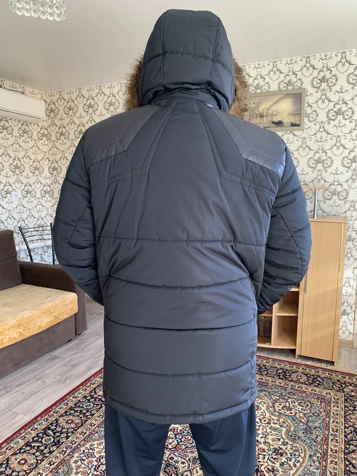 Пуховик новый 54р-р - миниатюра 8