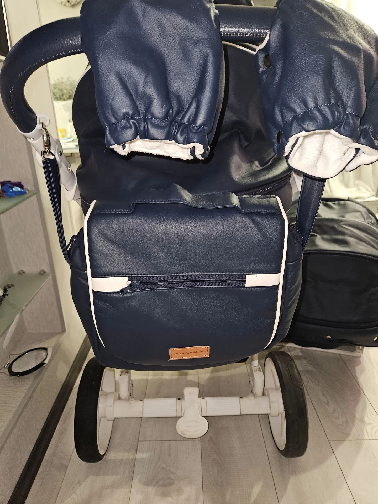 Коляска 2 в 1 adamex - миниатюра 10
