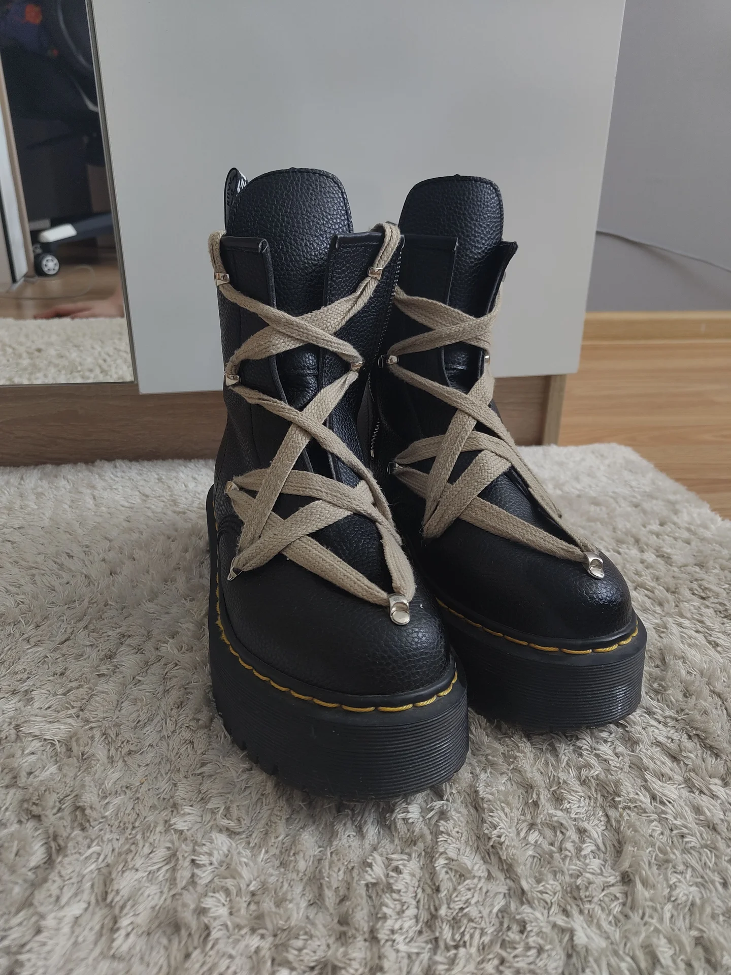 Dr martens ботинки rick owens - миниатюра 2