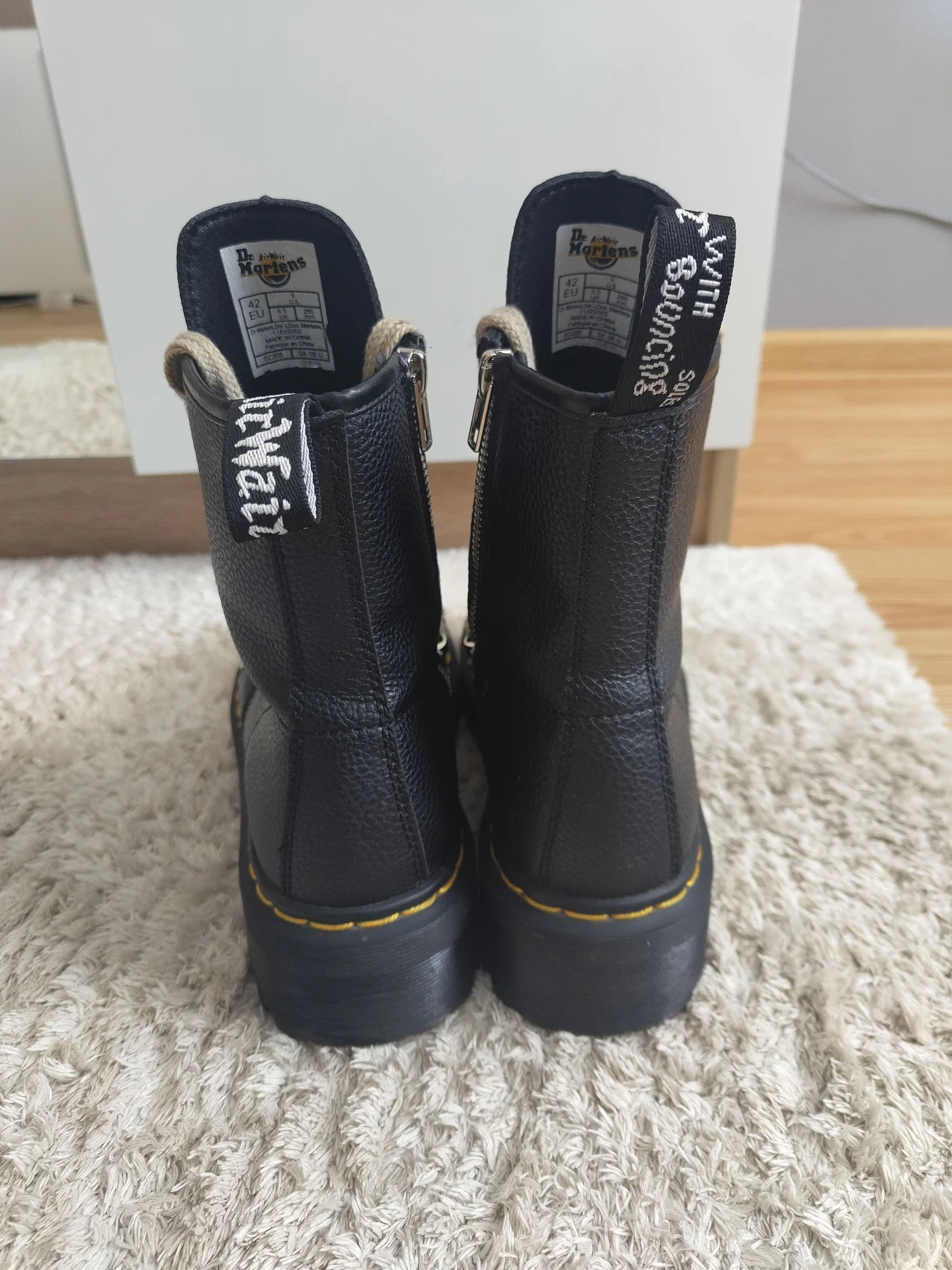 Dr martens ботинки rick owens - миниатюра 7