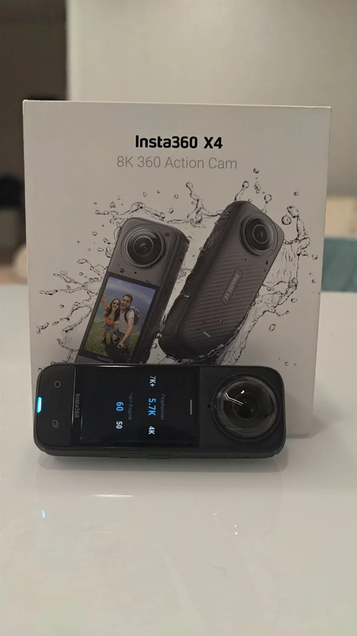 Insta360 x4 + доп. аккумулятор - изображение 1