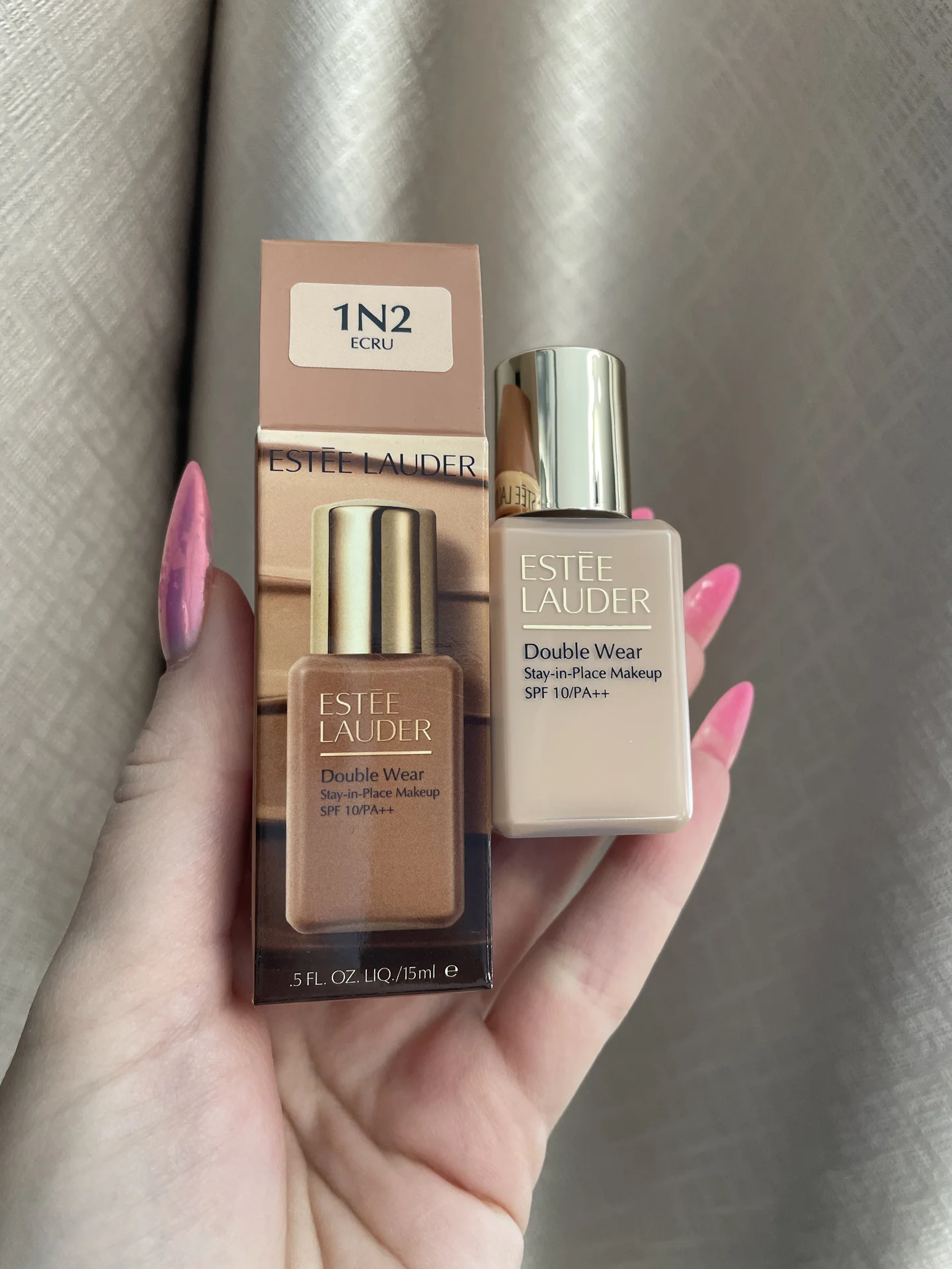 Estee Lauder 1n2 тональный мини - изображение 1