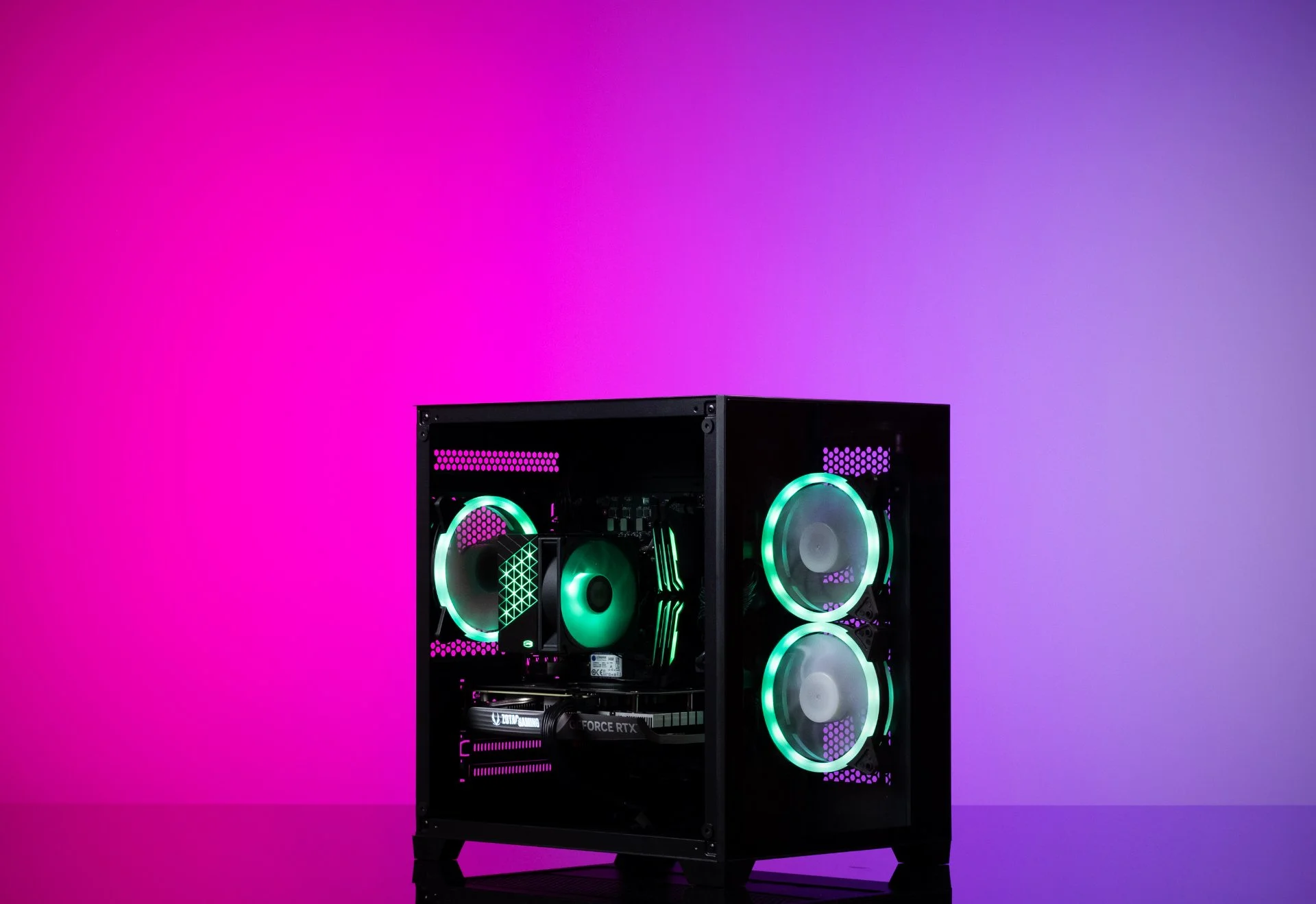 Игровой компьютер Ryzen 5 7500f + RTX 5060 DDR5 - миниатюра 2