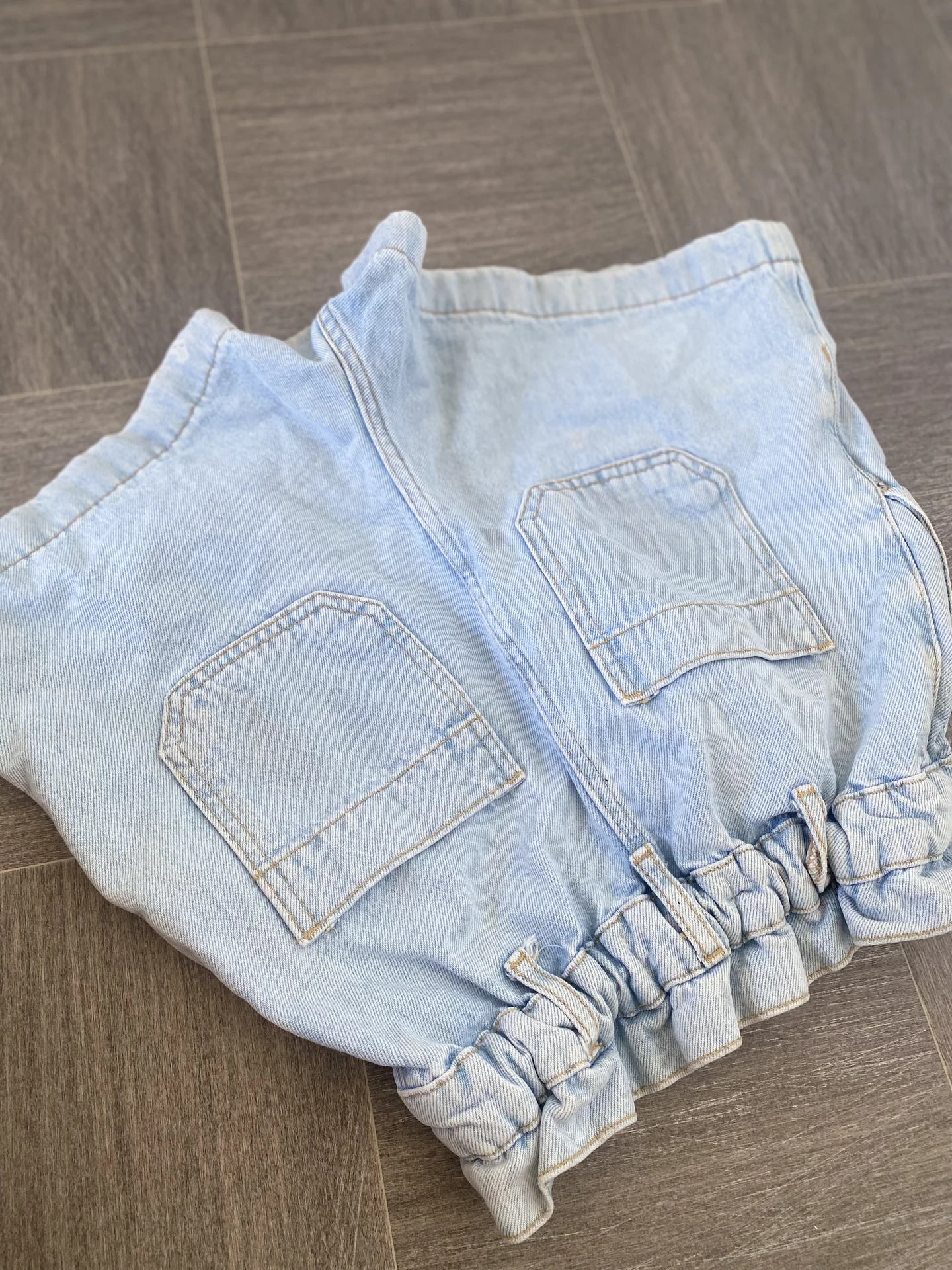 Джинсовые шорты Zara - миниатюра 3
