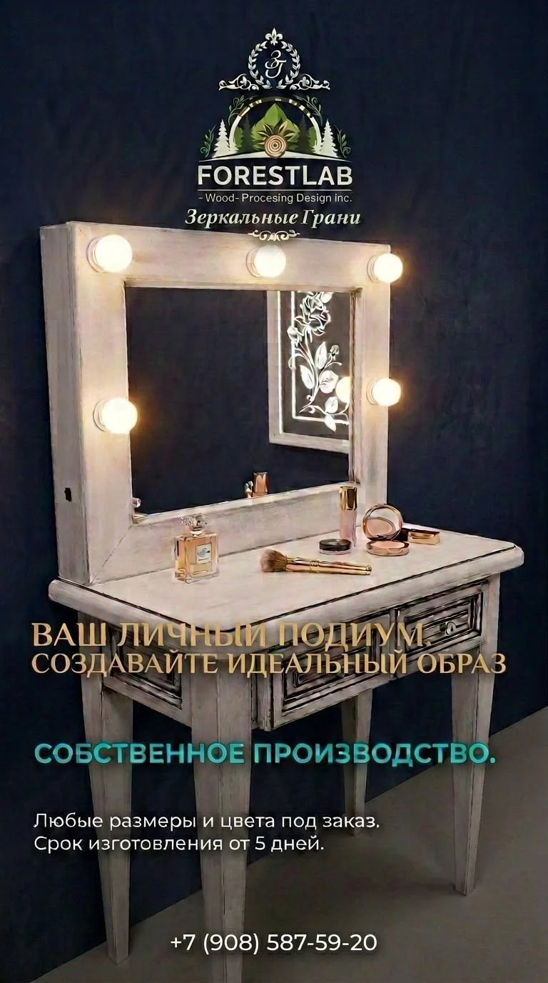 Гримёрное зеркало стол - изображение 1